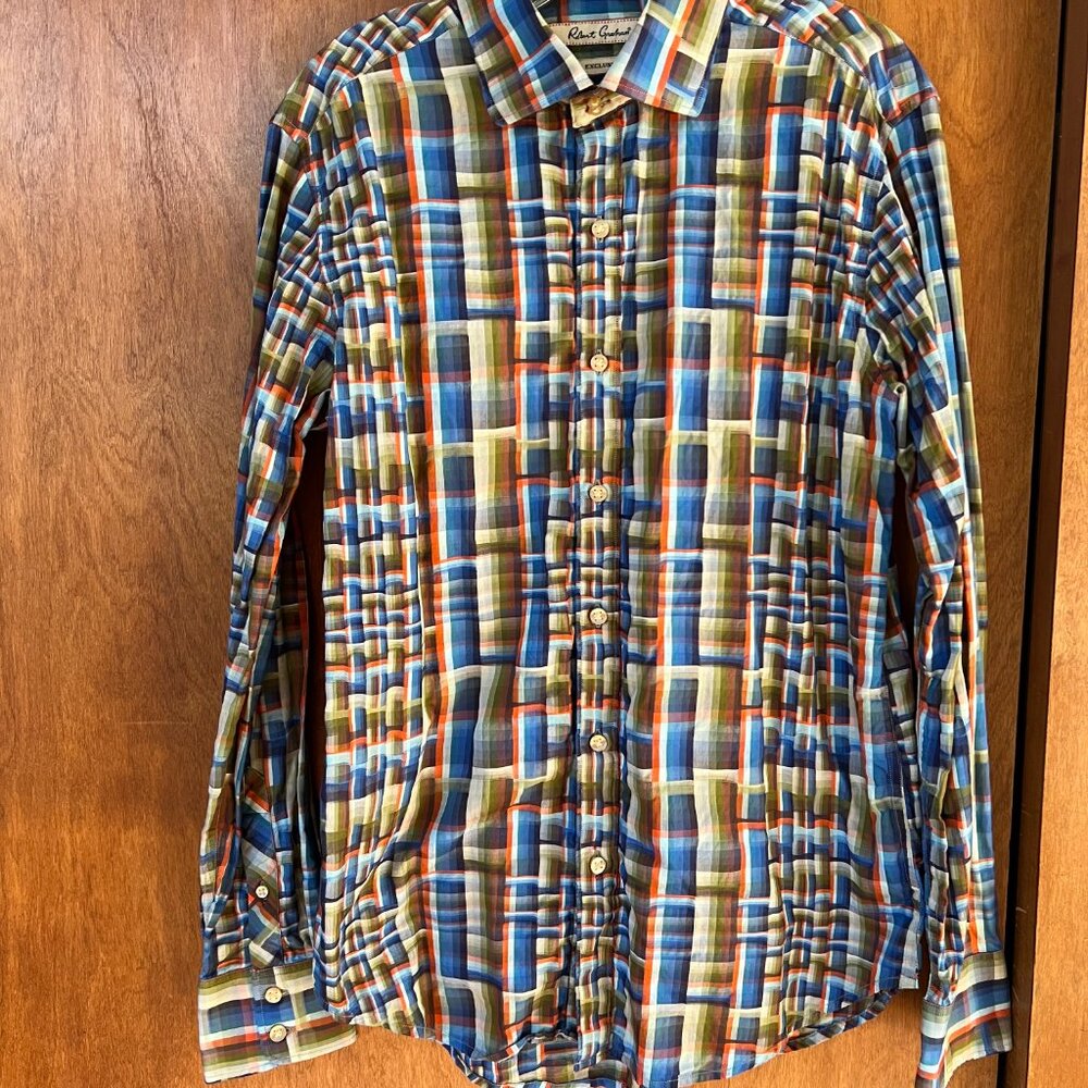 NWOT Robert Graham Button Down Long Sleeve - Picture 7 of 8